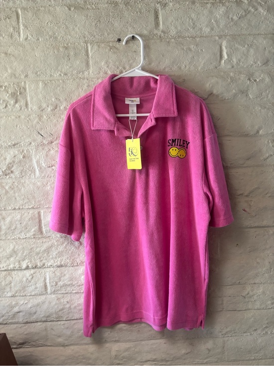 Other - Smiley + H&M Men’s Terry Polo